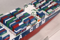 CMA CGM 396米集装箱船“马可波罗”号定制模型